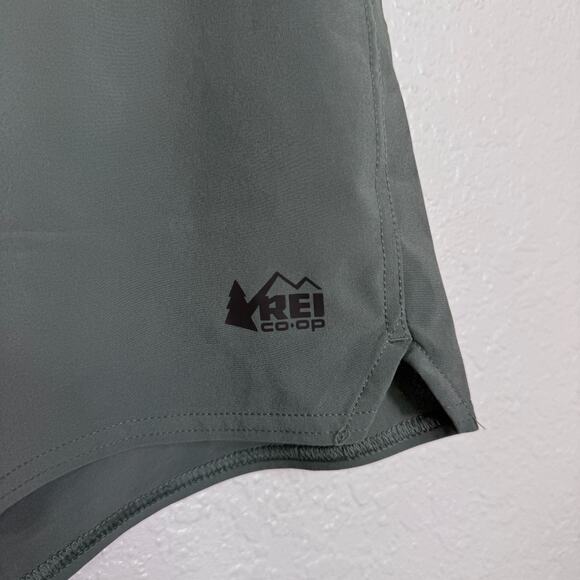 REI Active Pursuits Shorts Mens Large Athletic Unlined UPF 50 Green 7" NEW L - Picture 5 of 10